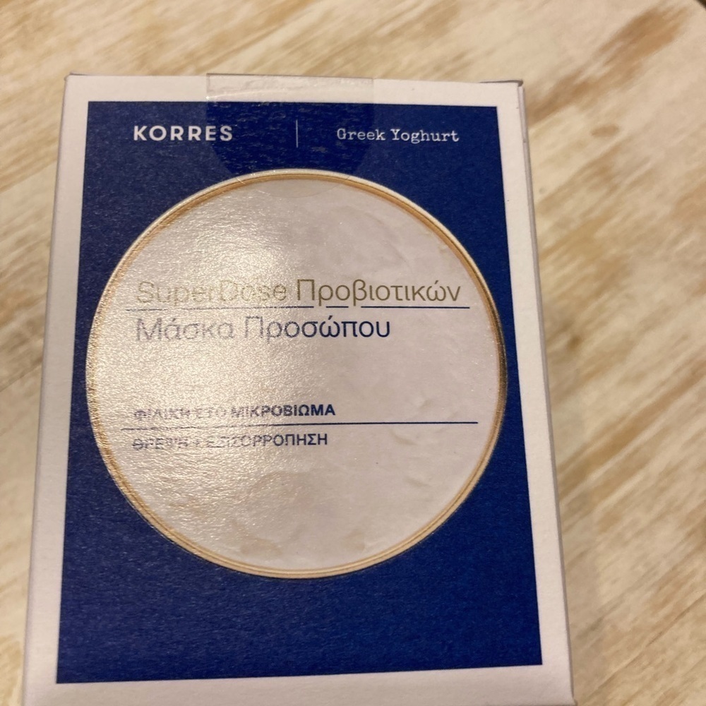 Korres Probiotic SuperDose Face Mask 100 ml 3.38 fl oz Full Size NIB‎ Sealed